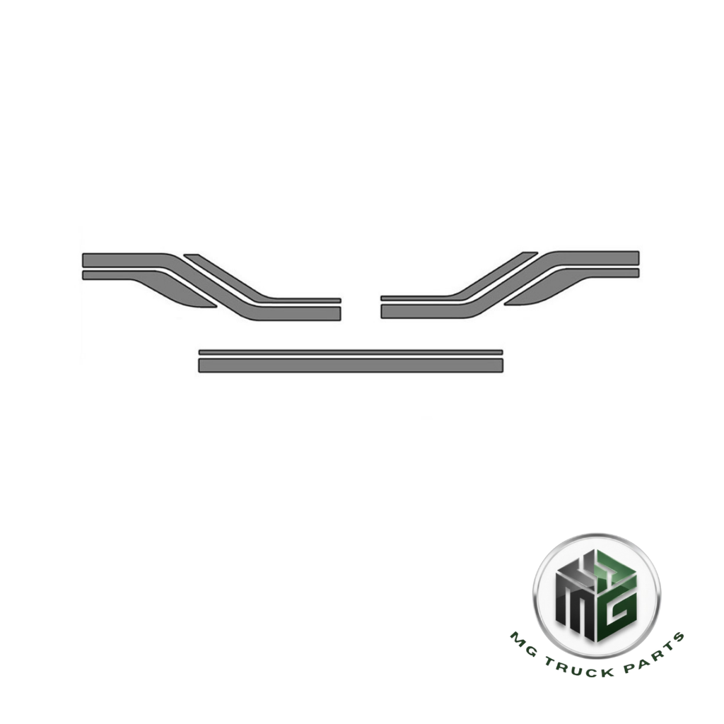 MERCEDES KABİN ŞERİDİ KOMPLE 2517-2521 GRİ E.M