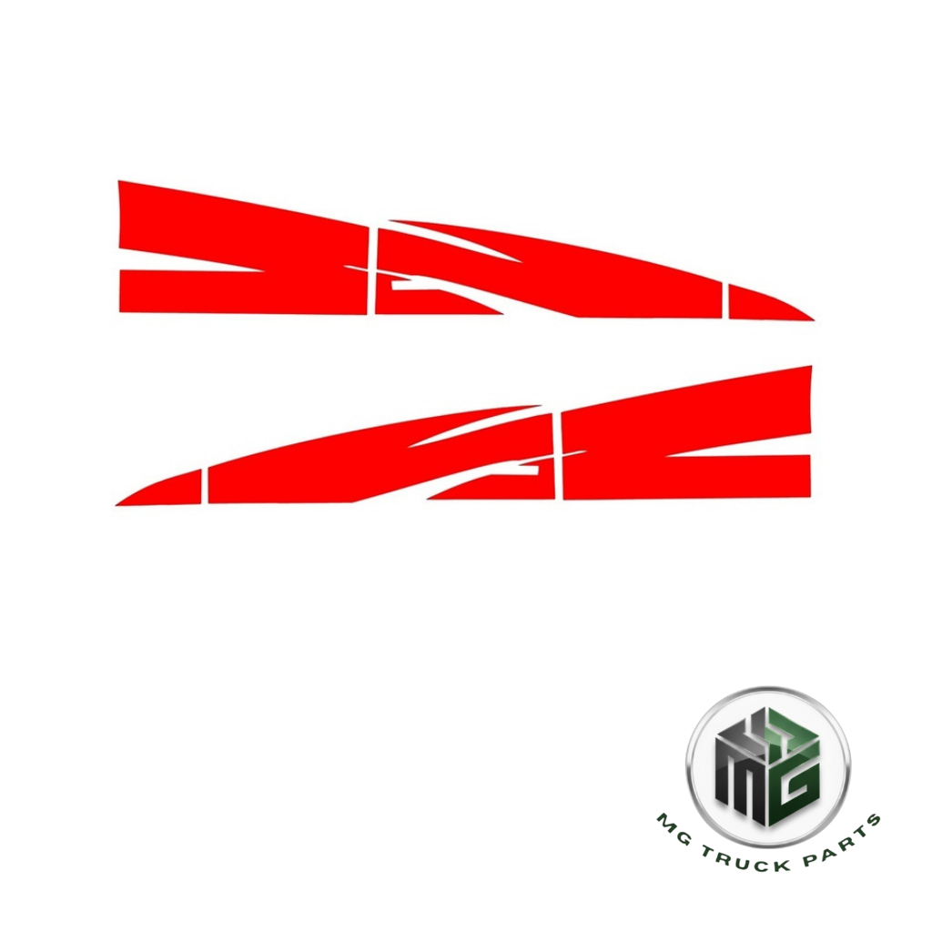 [A.MB50.0231.Y] MERCEDES KABİN ŞERİDİ KOMPLE 2521-3224 Y.M KIRMIZI