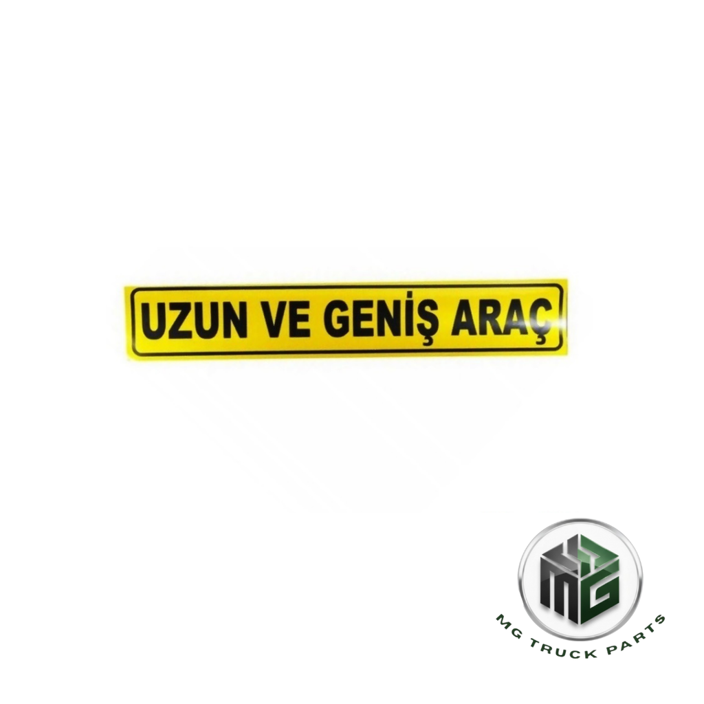 DORSE DORSE UZUN VE GENİŞ ARAÇ YAZI (OEM: )
