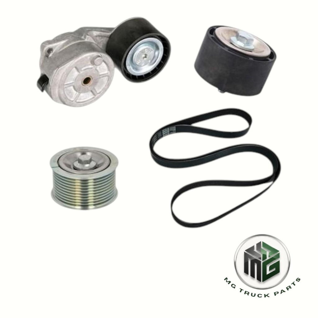 SCANIA GERGİ KASNAK SETİ SCANIA (OEM: 2197391, 2129402, 2129404, 10PK2475)